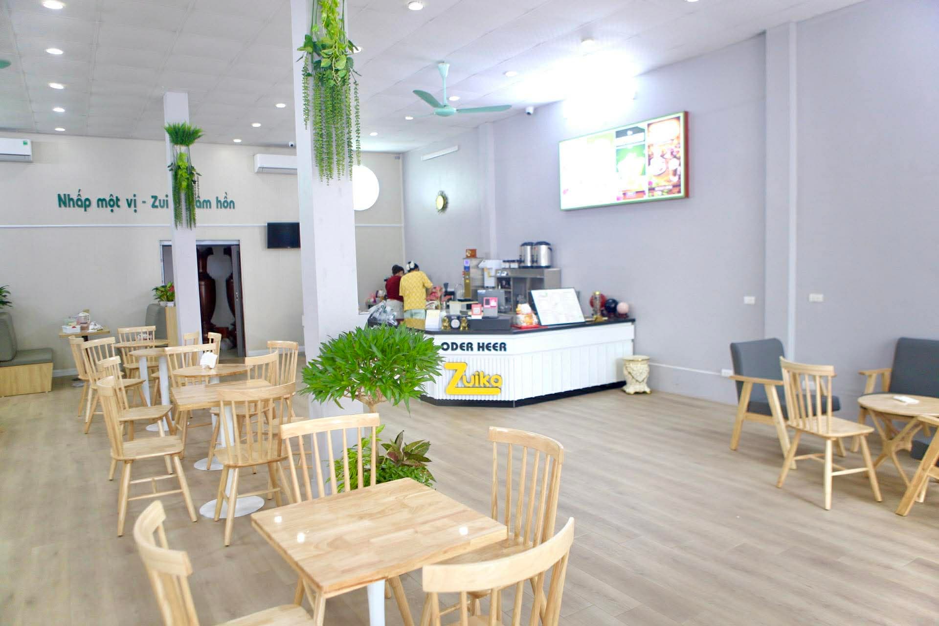 Coffee shop interior